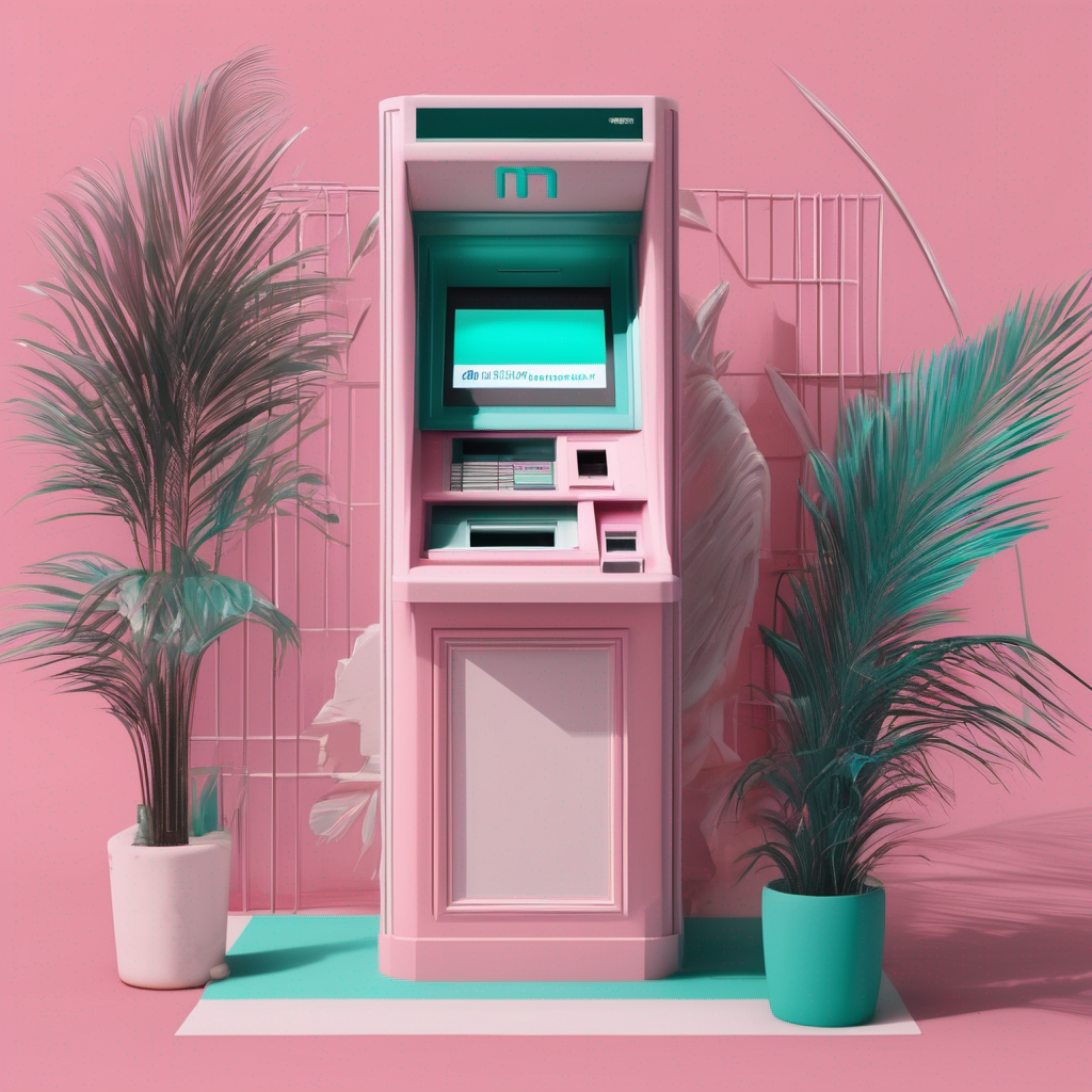 ATM That Has Been Given A Small, Dignified Ceremony