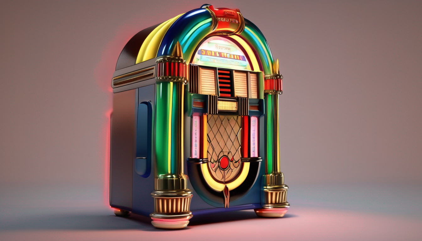 Jukebox That Has Been Given A Small, Dignified Ceremony