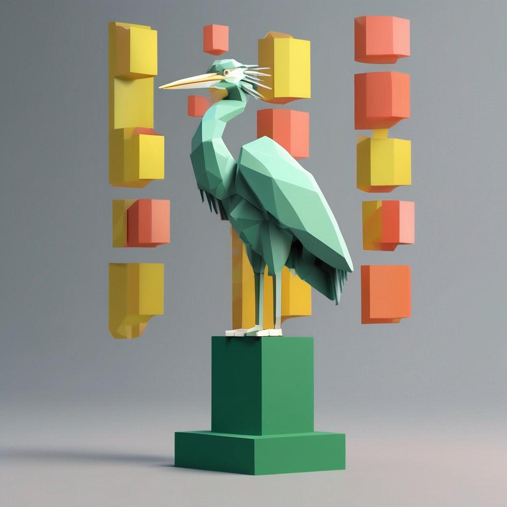 Heron at the Podium of Broken Permits
