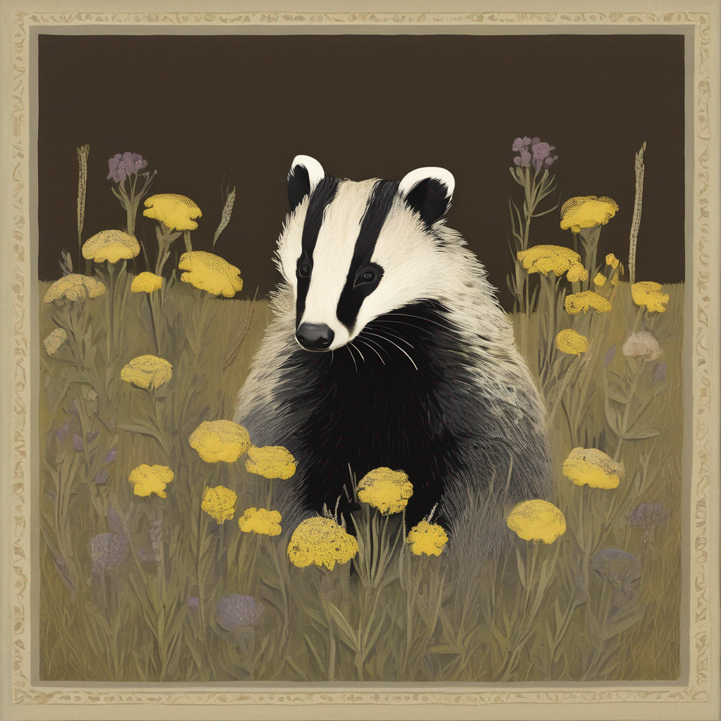 Badger Receiving the Medal of Increments