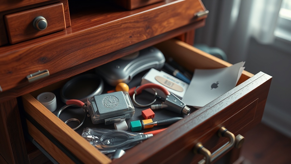 Small-victories Drawer Of A Mortician's Desk