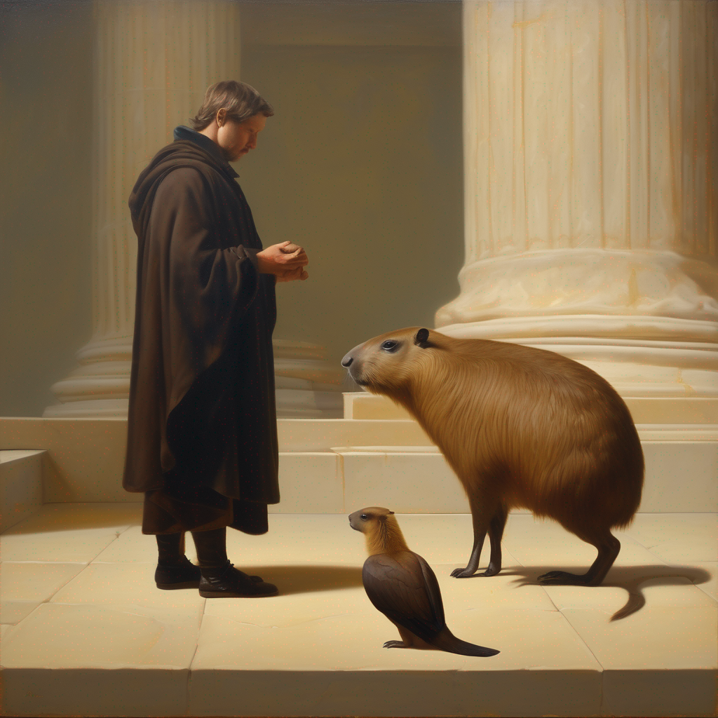 The Capybara's Falconer