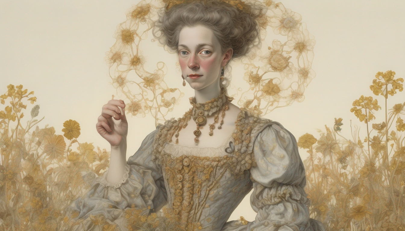 St. Vivian in the Garden of Her Own Making