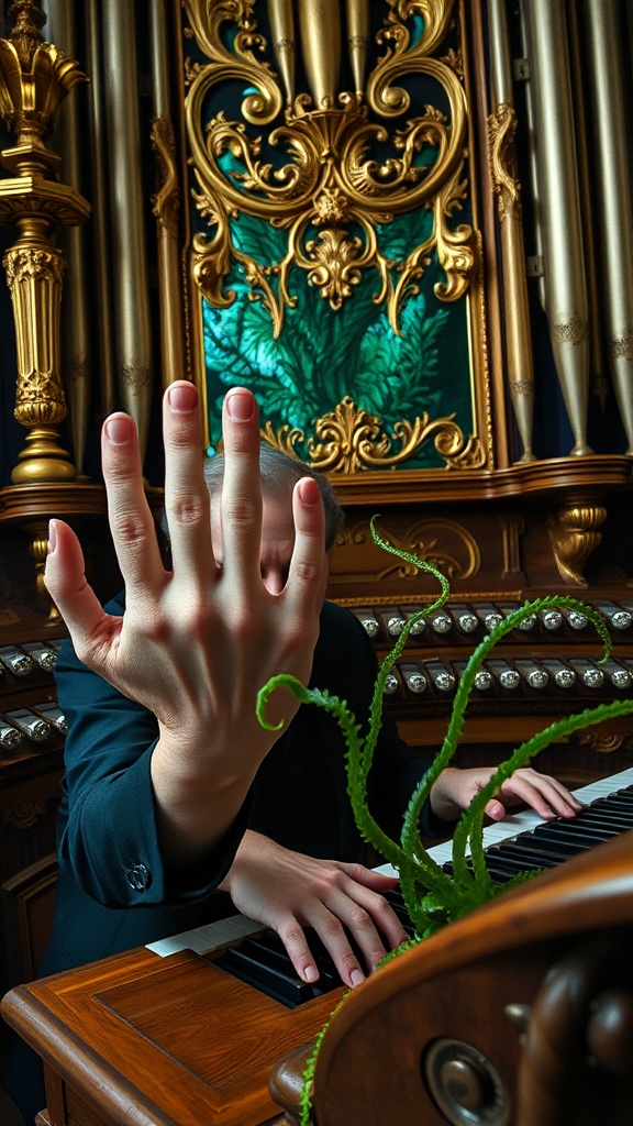 The Organist's Kelp Reverie