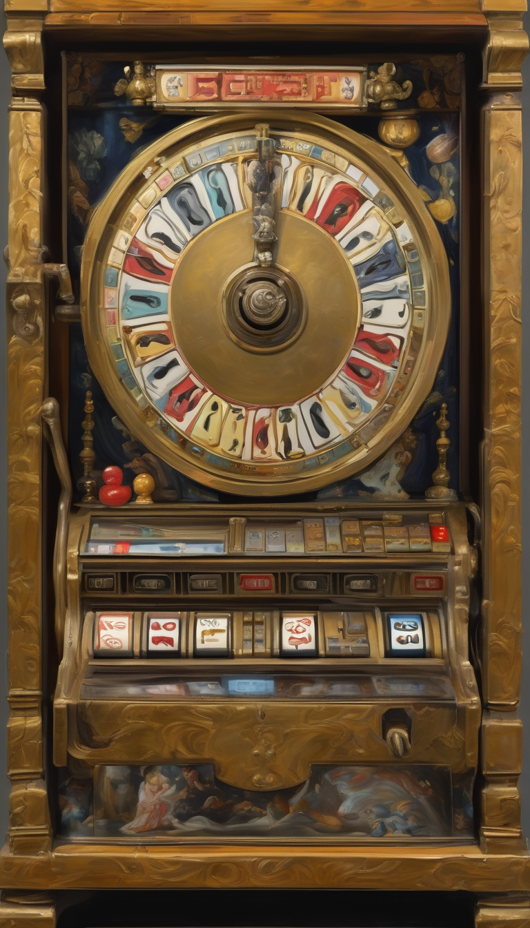 Edo-period Version Of A Slot-machine That Does Not Yet Exist
