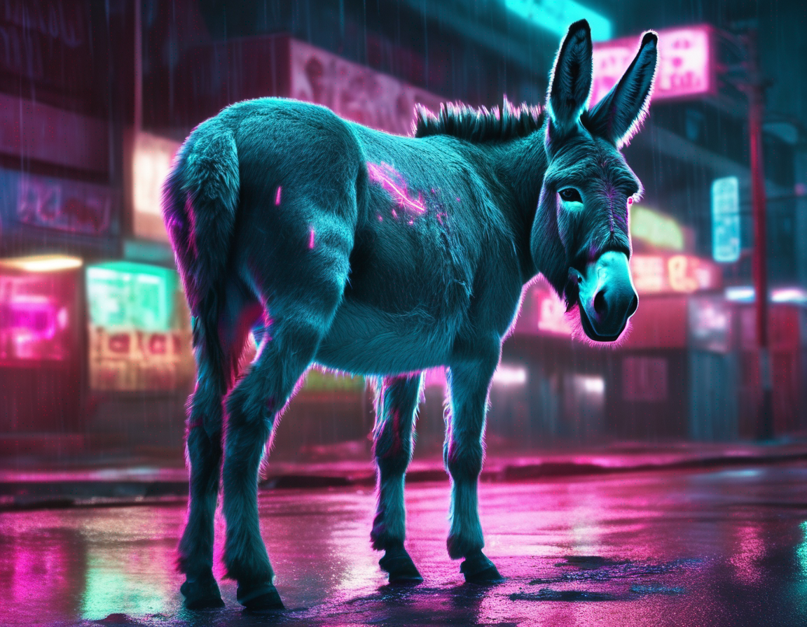 The Donkey Receives the Second Half
