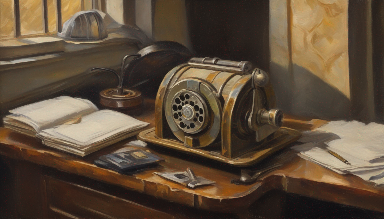 Rotary-rolodex From The Interwar, Abandoned In An Airport-chapel