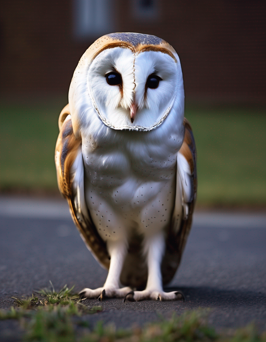 Owl Receiving the Small Medal for Regret
