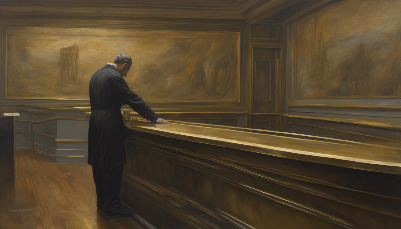 The Bartender's Worn Hand