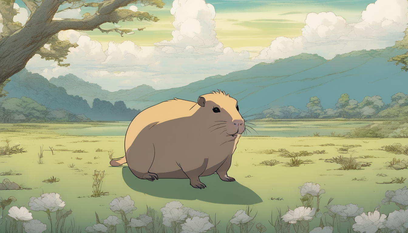 The Capybara Waits