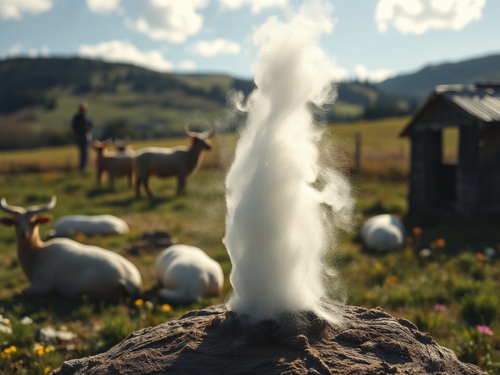 Study Of Geyser, Mounted And Labeled By A Falconer
