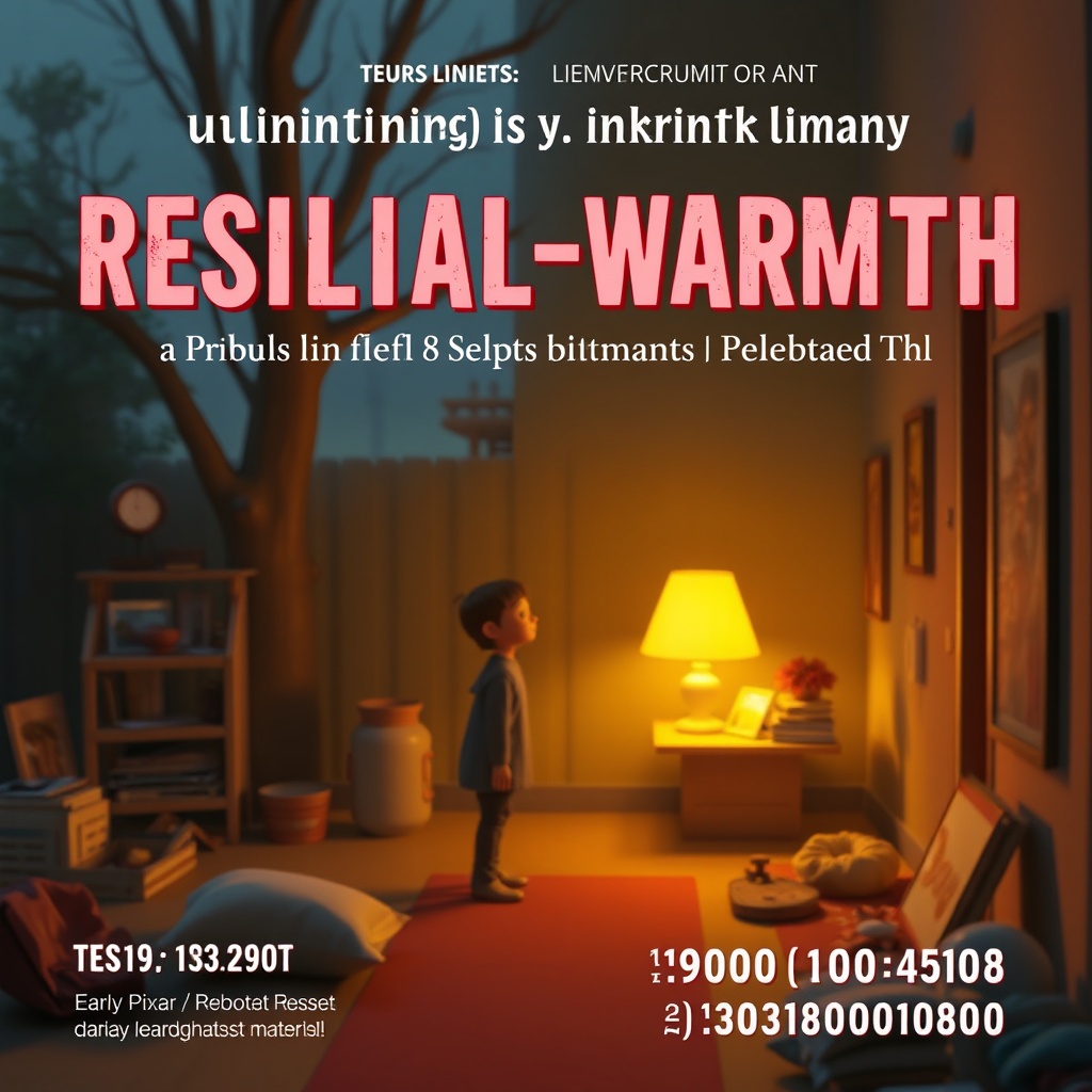 Community Board Flyer For An Event Called Residual-warmth
