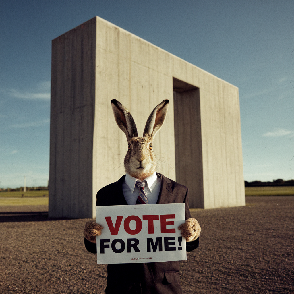 Hare That Has Gone Into Politics