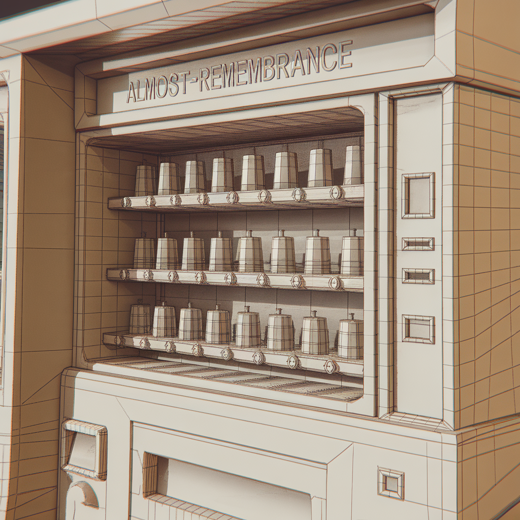 Vending Machine That Dispenses Almost-remembrance