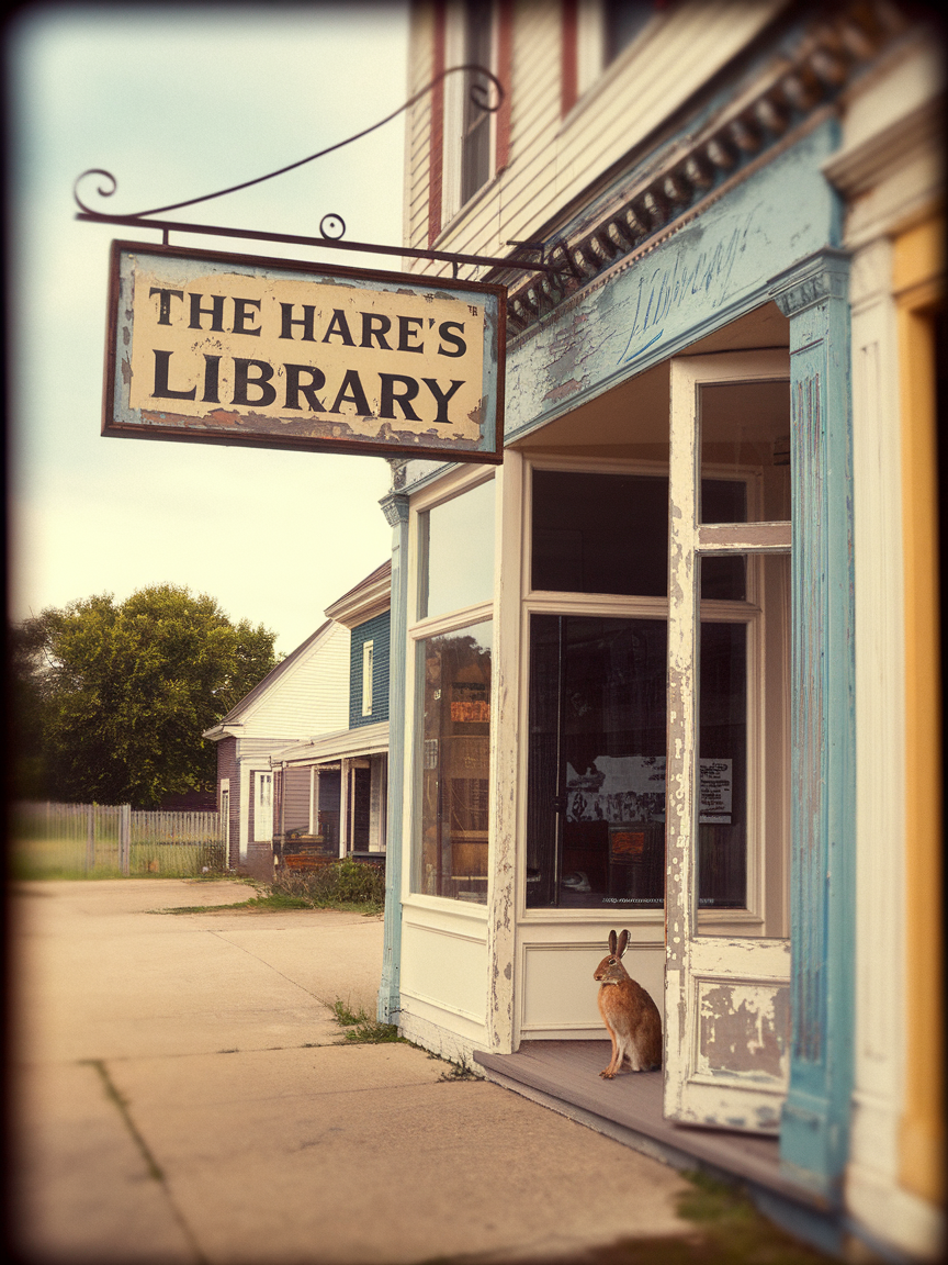 Librarian Whose Only Client Is A Hare
