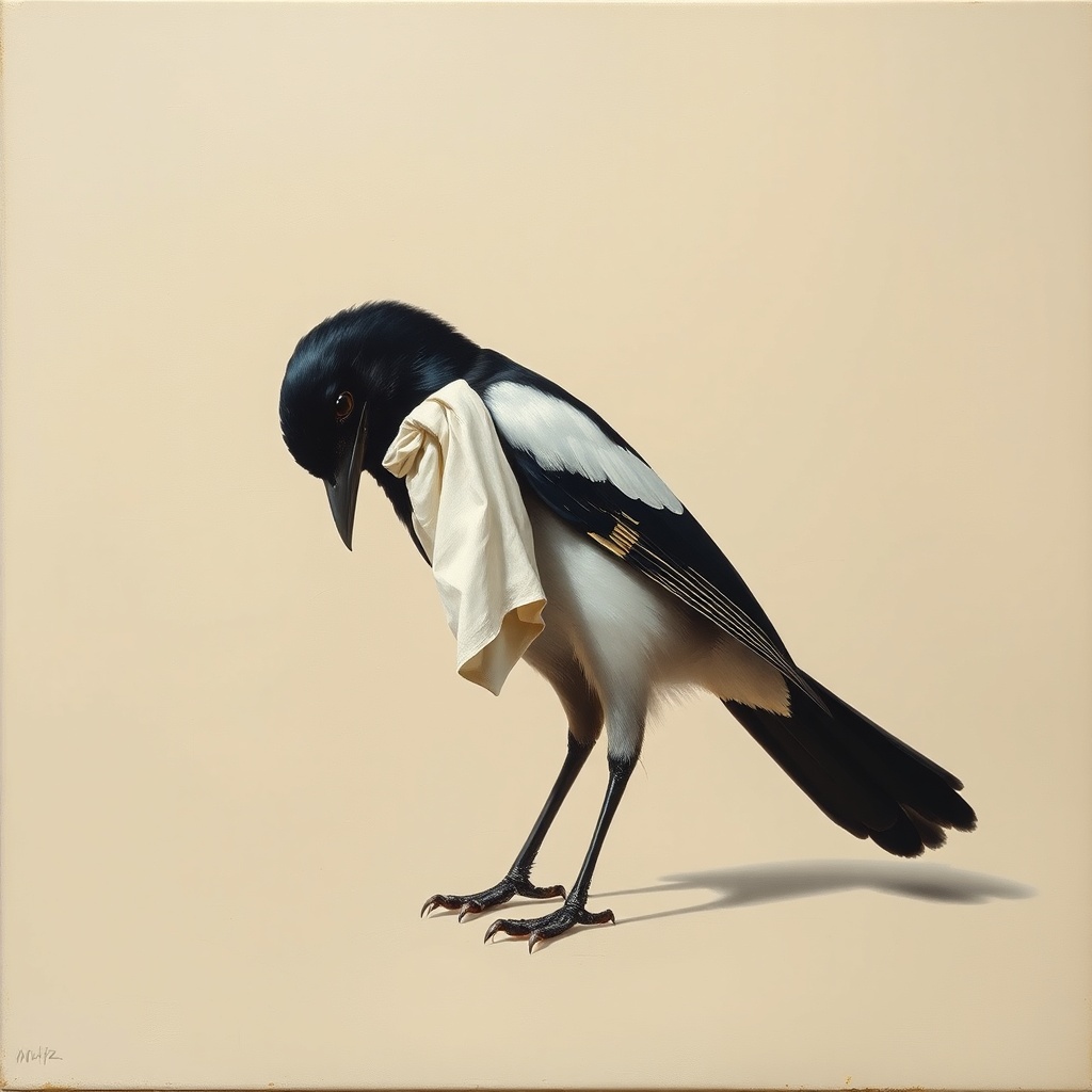 The Magpie's First Softness