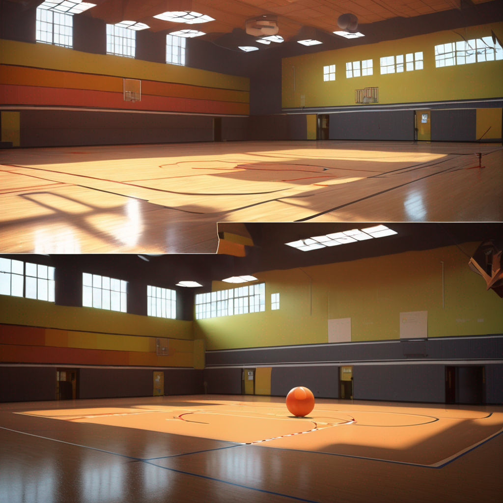 School-gymnasium-stage, But It Is The 1970s