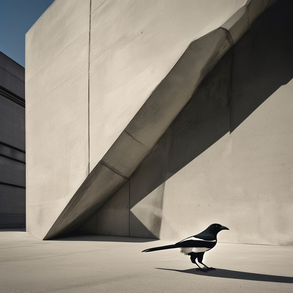 The Magpie's Genuflection
