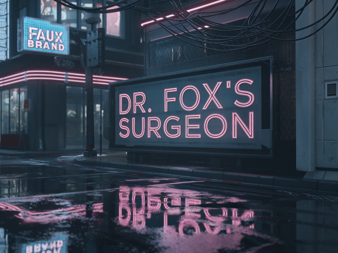 Surgeon Whose Only Client Is A Fox
