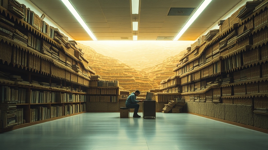 The Archivist's Terraced Remainder