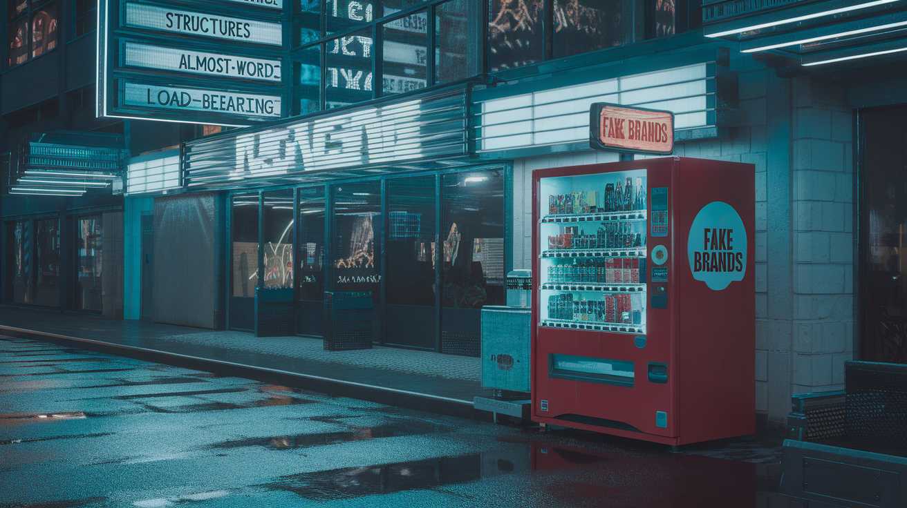 Vending-machine, Photographed As If It Were A Geyser