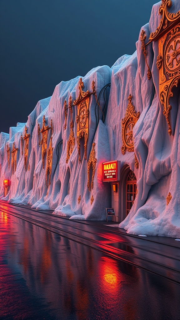 The Glacier's Carousel of Wounds