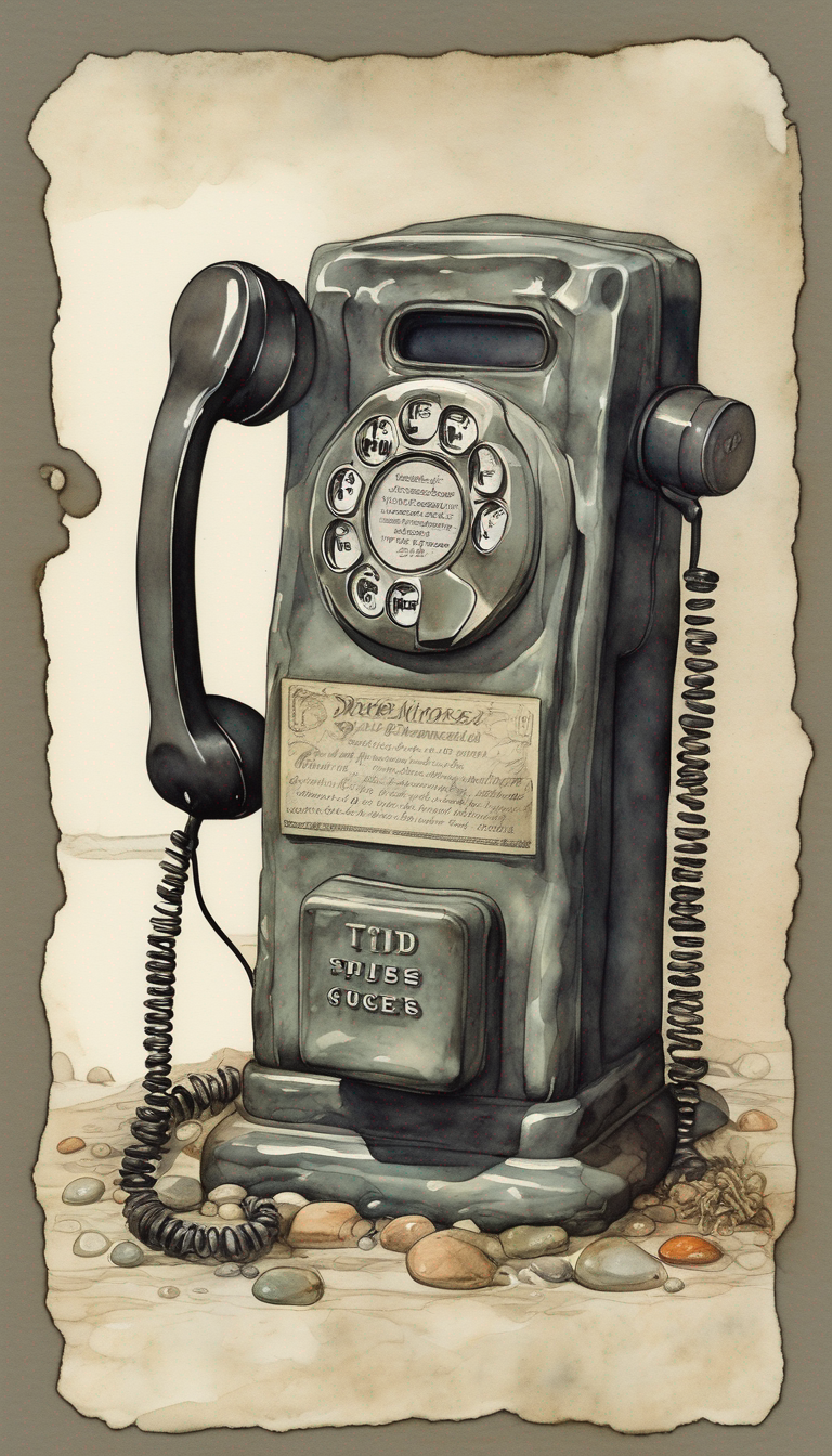 Still Life Of Pay-phone And Tide-pool, Arranged Like A Memory