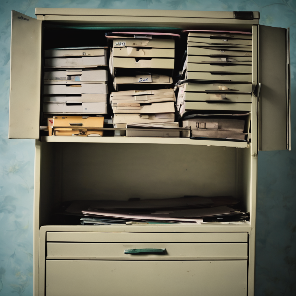 Filing-cabinet That Has Outlived Its Purpose By A Wide Margin