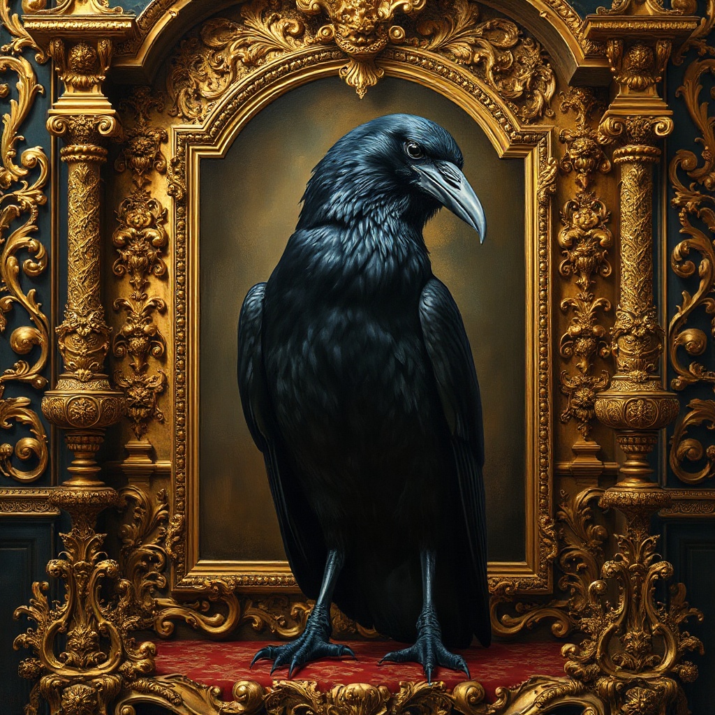 Raven in Vestments of Rust