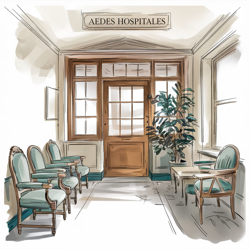 Postcard From A Hospital-waiting-room That Is Not Real