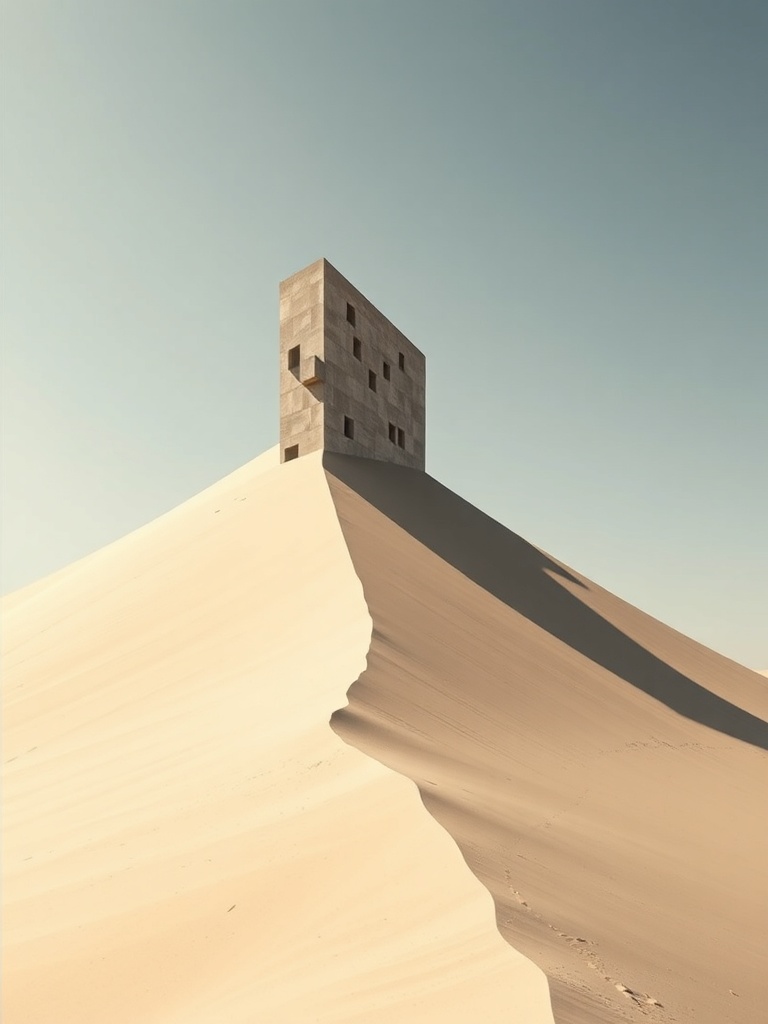 Dune That Is Also A Claims-adjuster's Workplace