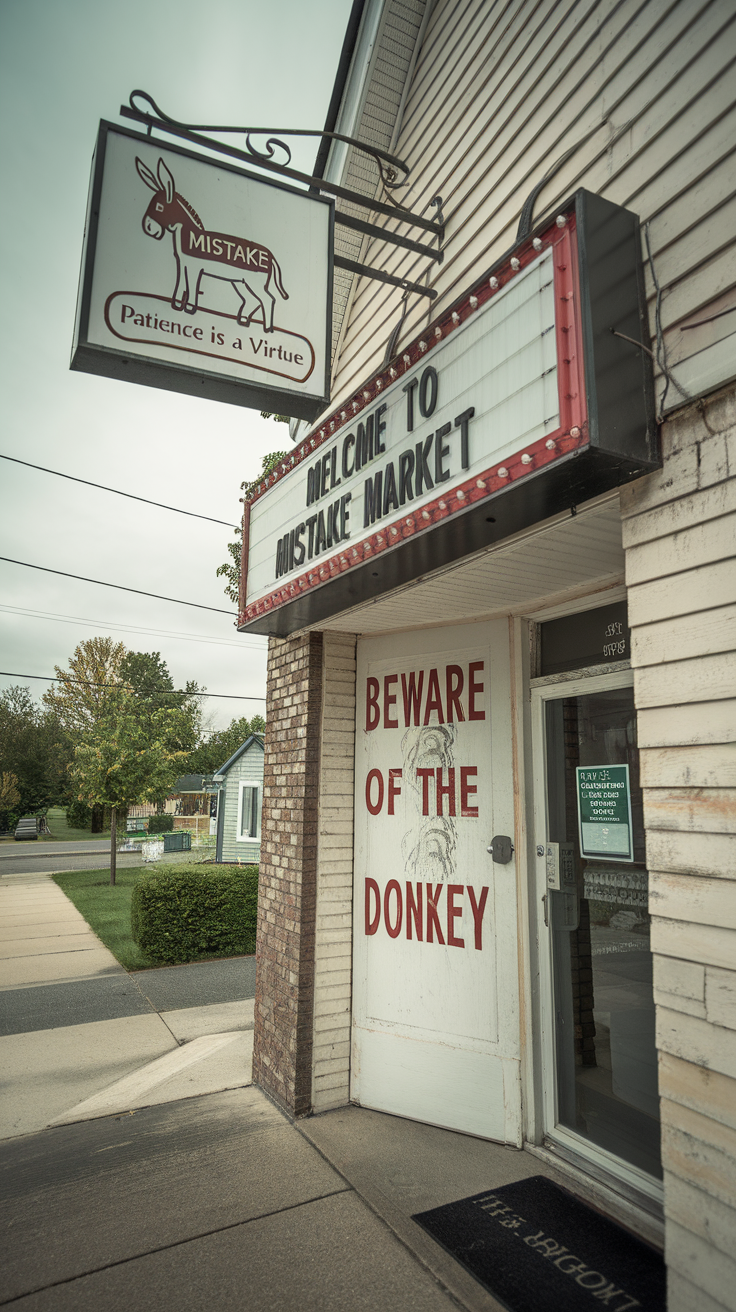 Donkey Thinking About Patience