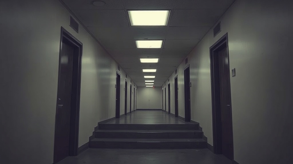 Second-half-of-an-anecdote Room Of A Motel-corridor