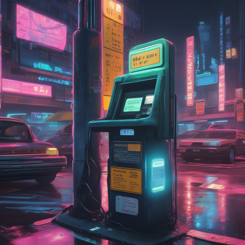 1990s Version Of A Parking-meter That Does Not Yet Exist