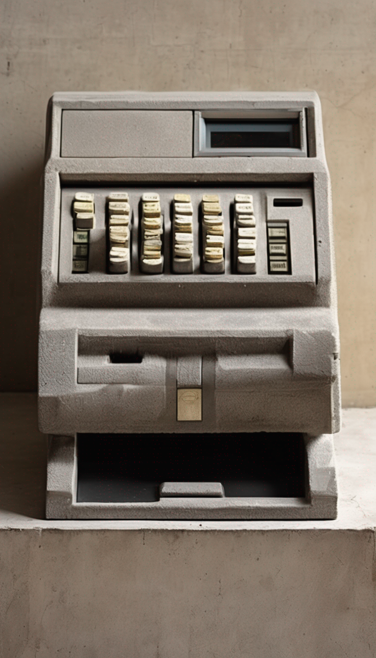 1970s Version Of A Cash-register That Does Not Yet Exist