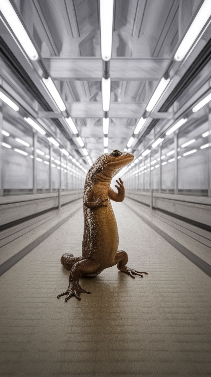 Amphibian Reconsidering the Punchline