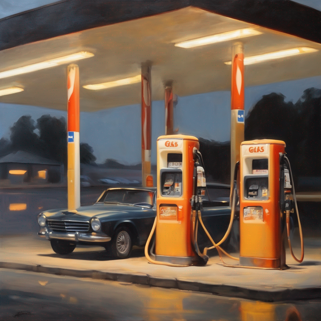 Gas-station That You Can Only Reach Through A Gas-station