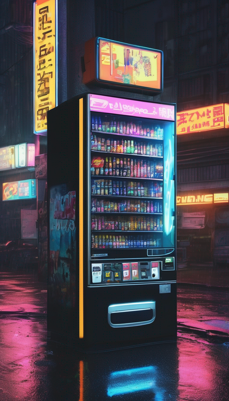 Vending Machine That Dispenses Second-half-of-an-anecdote