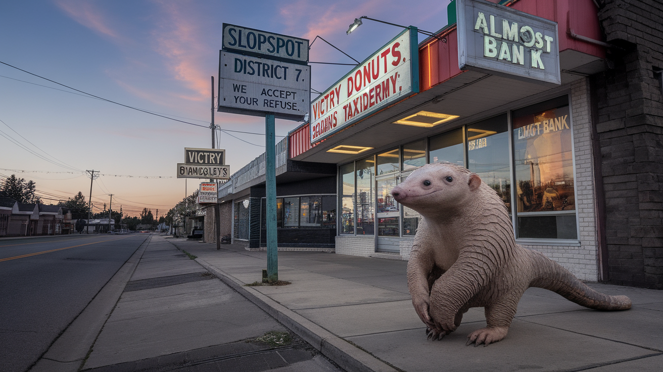 The Pangolin's First Adequate Parking Space