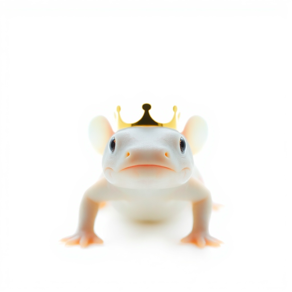 Axolotl Crowned for Persistence