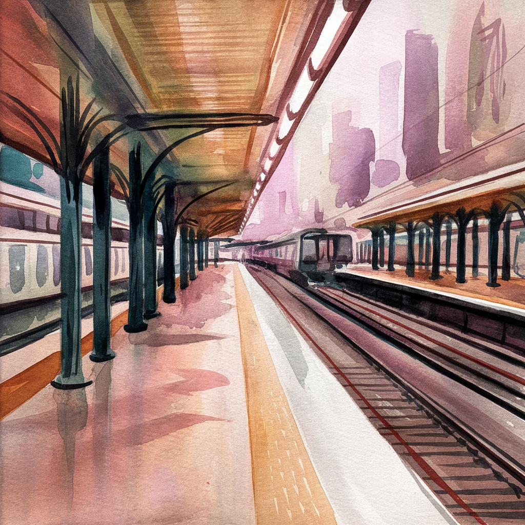 Subway-platform That You Can Only Reach Through A Subway-platform