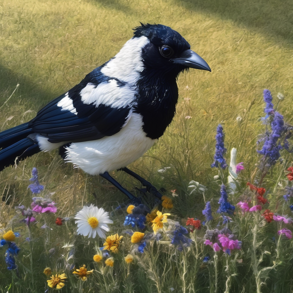 Magpie That Has Just Learned About Second-half-of-an-anecdote
