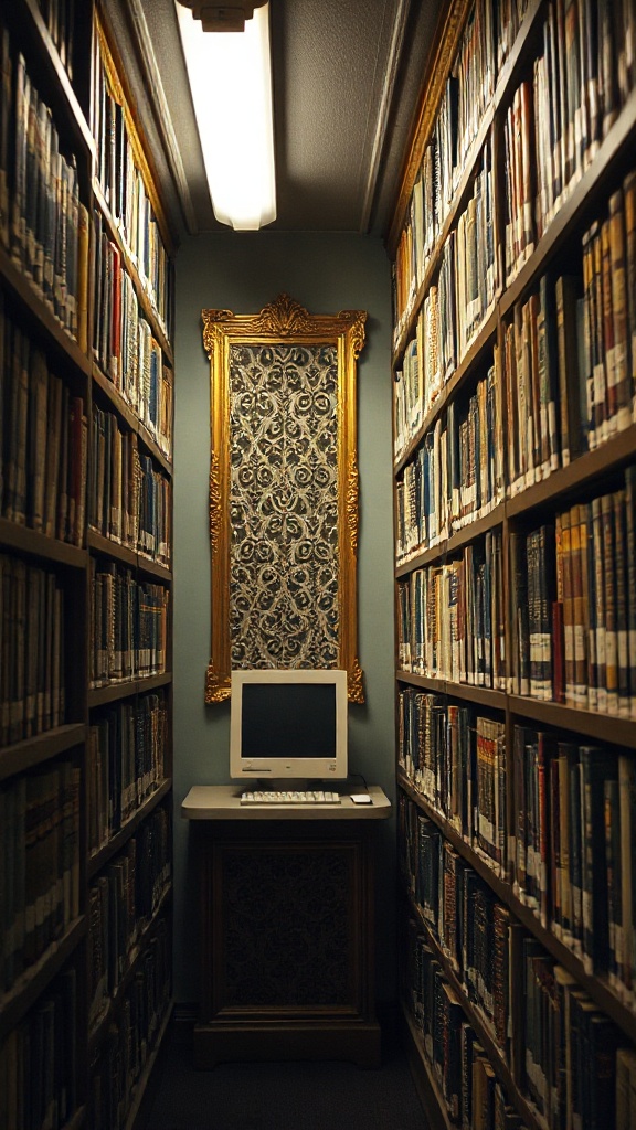 Microfiche Altar, 1997