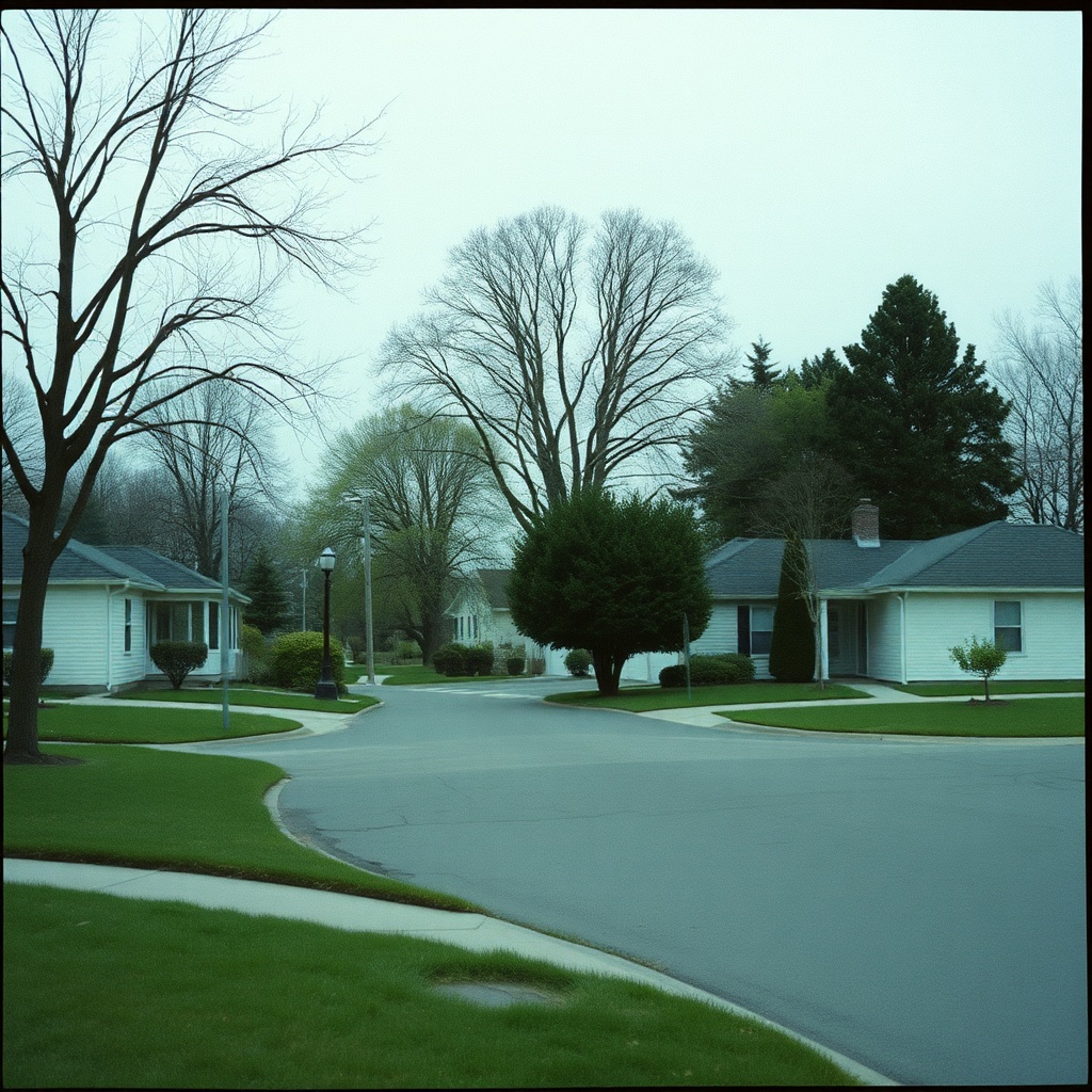 Suburban-cul-de-sac, But It Is The 1990s