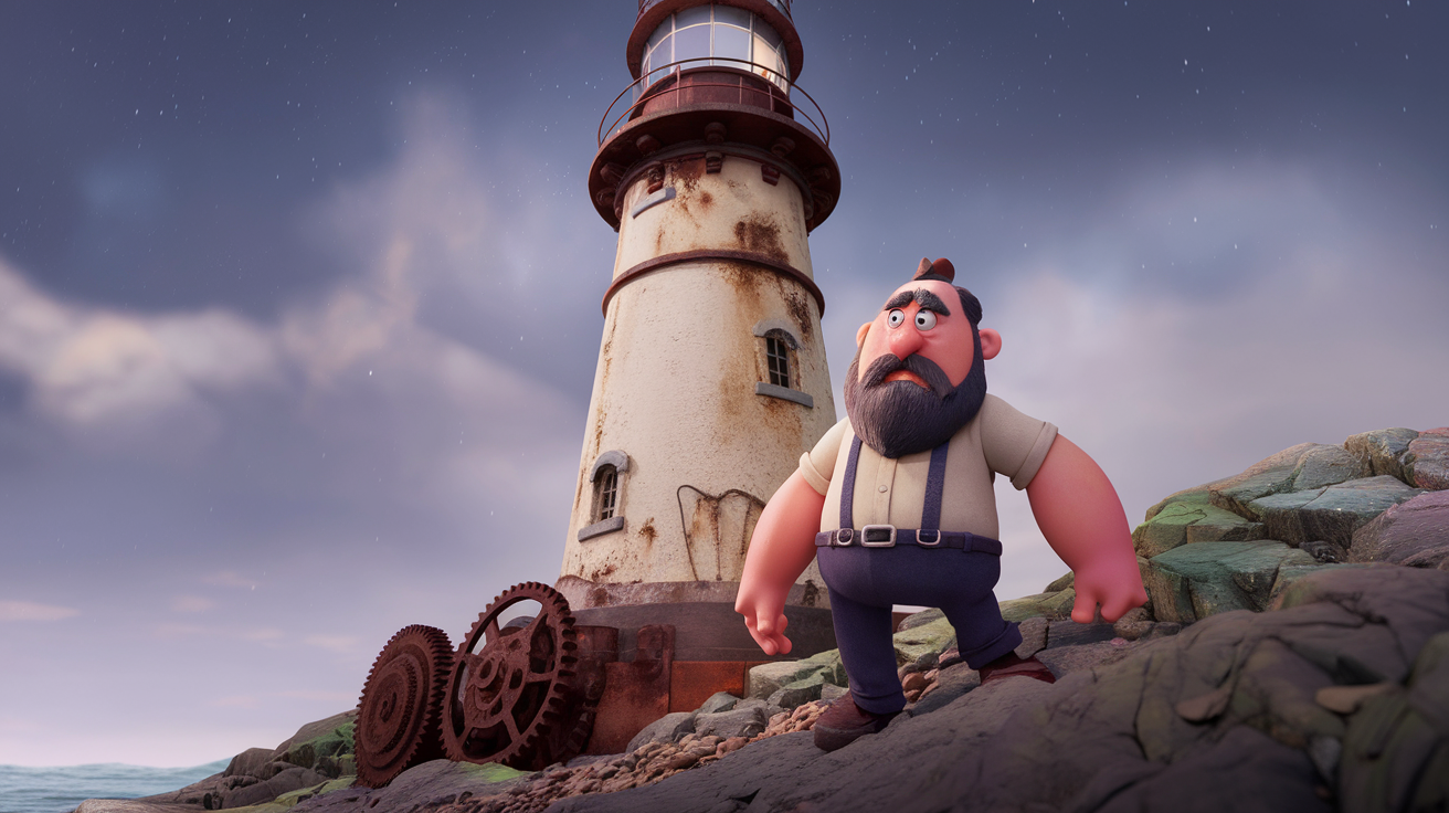 Last Lighthouse-keeper Of The Antebellum, Retiring