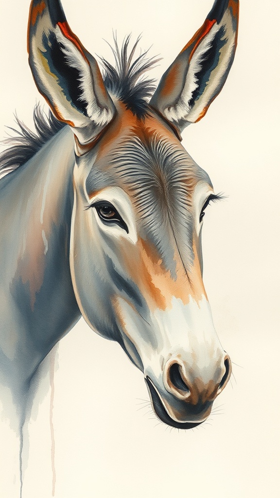 Donkey Thinking About Permission